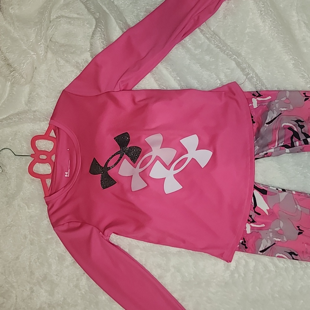 Two-piece under armor sweat suit